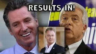 Red Wave or Blue Wave? California Primary Results In! John Cox vs. Gavin Newsom