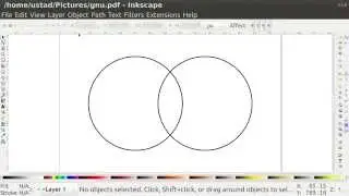Inkscape Difference of Objects