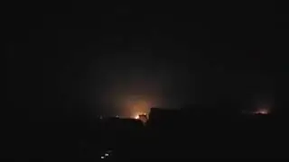 Alerta mundial!! 🔴 Video del Primer bombardeo de Estados Unidos a Siria