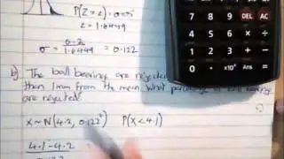 Contextual Problems Involving Normal Distirbution