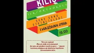 Kılıç Ortaokulu Şiir Dinletisi