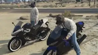 GTA V: what happens when you both have the same horn?