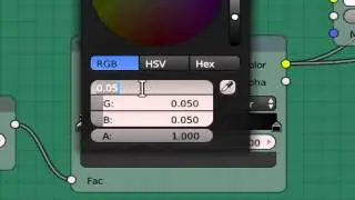 Blender UI colours
