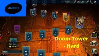 Doom Tower Hard - Level 70 - Frost Spider - with “free” champs - Raid: Shadow Legends
