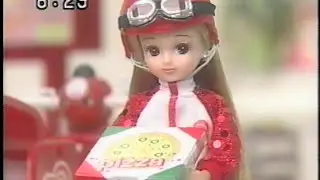 【CM】バイクでおとどけ！デリバリーリカちゃん【2003年】