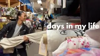 VLOG | sewing sessions, office day, work-life balance
