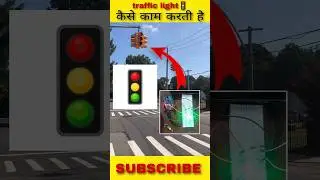 Arduino Simple Traffic Light Model#arduino #science #shorts #viral