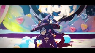 【MMD】  Lovesick Girls  BLACKPINK ~Genshin Impact~ Ayaka Xinyan Xiangling Mona