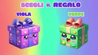 Quiz: Scegli il tuo regalo! 🎁 Indovina il regalo giusto! 😍