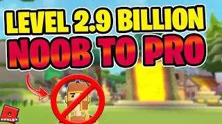 Level 2.9 BILLION Rebirth! | Noob to Pro + Gold Tips | Giant Simulator