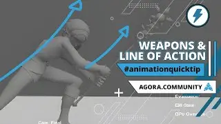 ⚡ Animation Quicktip | Weapons & Line Of Action