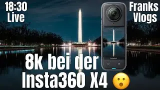 8K bei Insta360 X4 Spontan Live Meine Reaktion
