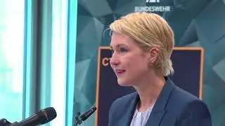 Manuela Schwesig - Ministerpräsidentin Mecklenburg-Vorpommern bei Eröffnung CTF Baltic in Rostock