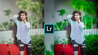 Lightroom Teal And Green Tone Photo New Tutorial -S B Sky Editing Zone