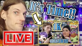 1,000 Subscriber Funko Pop Giveaway Live Stream