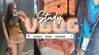 Study Vlog: rotina + estudos | Tudo que precisa saber sobre a faculdade de Psicologia