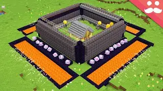 I made a Tiny Safe House in Minecraft
