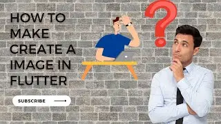 CREATE A IMAGE IN FLUTTER PROJECT|flutter project pr image kisa lagya 2023|flutter ui