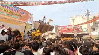 नवनिर्वाचित कामा विधायक नोक्षम चौधरी का विजय जुलूस्