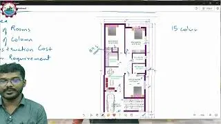 24 X 54 feet House Plan