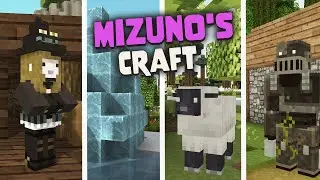 Mizuno's 16x16 Craft |Texture Pack For Minecraft 1.18 | Cute Pack for Vanilla | Bedrock & Java