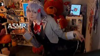 АСМР | Визуальные Триггеры С Эффектом Эхо | Косплей Али | ASMR Visual Triggers with Alya 🍑