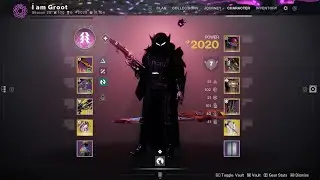 Destiny 2 Solo Flawless Master Heist Battleground Moon with Hunter