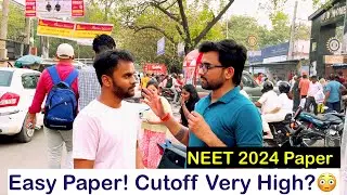 NEET 2024 Paper||Cutoff High!😳🔥Neet 2024 Paper🔥
