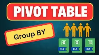 Pivot Table Group By Tool | Very useful for data combining and analysis | DigitaL WalkwaY |
