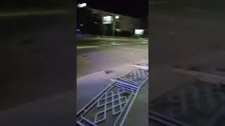 В Улан-Удэ автомобилист снес дорожное ограждение