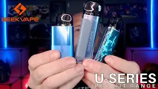 GEEKVAPE U-Series Pod Kit Range Review - A Plethora of Pod Kits!