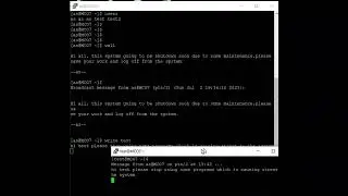 Linux 64 (Talking To Users In Linux)
