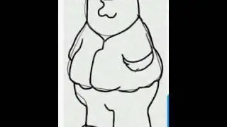 Learn To Draw Peter Griffin From Family Guy