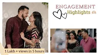 #EP-1 Finally♥️ My engagement highlights 🫶🏻 Meenu Lakshmi