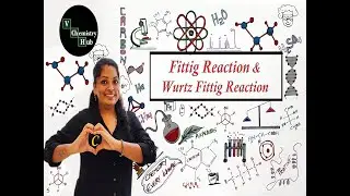 Wurtz Fittig Reaction & Fitting Reaction | Organic Chemistry | Named reactions | NEET | IIT JEE |