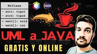 UML to JAVA ☕ FREE and ONLINE with my own APP 💪