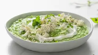 Discover the PERFECT dip for your snack time - our baby pea and feta! 💚