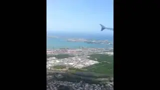 Llegando a Puerto Rico