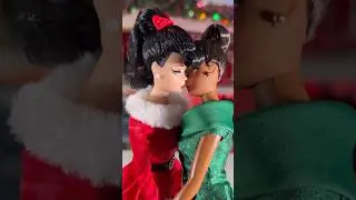 Opening a Barbie Christmas advent calendar day 5! #shortsmas #barbie #shorts