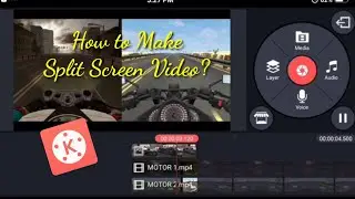 How to Make Split Screen Video in Android | Kinemaster