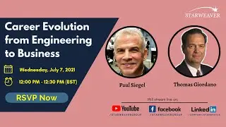 Career Evolution from Engineering to Business - Thomas Giordano | Meet The Gurus | Starweaver