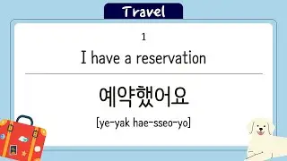 100 Korean travel phrases for beginners - korean podcast, learn korean