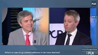 When to use drug-coated balloons in de novo lesions? - EuroPCR 2023