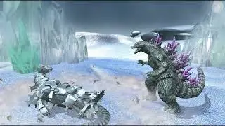 Unused Godzilla 2000 Victory Animation - Godzilla: Unleashed (Wii)