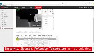 How to Configure Temperature Measurement of Thermal Camera 2019