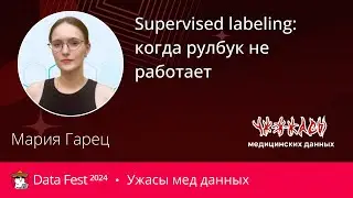 Мария Гарец | Supervised labeling: как мы настроили процесс  разметки данных