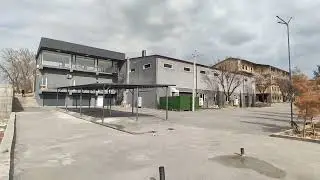 "Овраг" за 18-й школой.