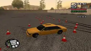 Прохожу автошколу.Прохождение Gta Sa #40