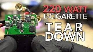 Whats inside a 220W E-Cigarette ?