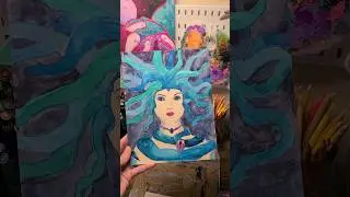 Calling All Painters 🎨 #art #painting #drawing #artists #watercolor #gouache #artshorts #fantasyart